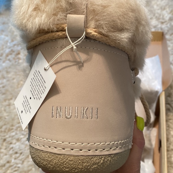 NWT INUIKII TOSKANA BEIGE BOOT - Picture 3 of 9